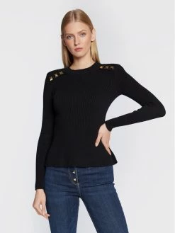 Elisabetta Franchi Γυναίκες Πουλόβερ MK-68M-26E2-V420 Μαύρο Slim Fit -Elisabetta Franchi Εκπτώσεις unnamed file 666