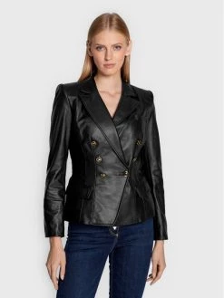 Elisabetta Franchi Γυναίκες Σακάκια & Μπλέιζερ Μπλέιζερ GD-20Z-26E2-V1000 Μαύρο Slim Fit