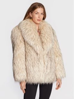 Elisabetta Franchi Γυναίκες Γούνες & Πανωφόρια από προβιά Γούνα CP-42A-26E2-V670 Μπεζ Regular Fit