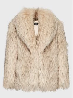 Elisabetta Franchi Γυναίκες Γούνες & Πανωφόρια από προβιά Γούνα CP-42A-26E2-V670 Μπεζ Regular Fit -Elisabetta Franchi Εκπτώσεις unnamed file 719