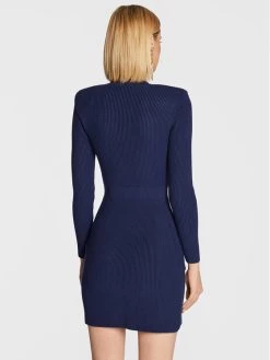 Elisabetta Franchi Γυναίκες Πλεκτά Φορέματα Φόρεμα υφασμάτινο AM-61S-26E2-V500 Σκούρο μπλε Slim Fit -Elisabetta Franchi Εκπτώσεις unnamed file 74