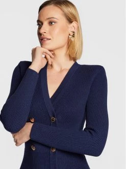 Elisabetta Franchi Γυναίκες Πλεκτά Φορέματα Φόρεμα υφασμάτινο AM-61S-26E2-V500 Σκούρο μπλε Slim Fit -Elisabetta Franchi Εκπτώσεις unnamed file 75