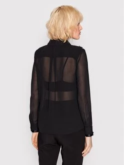 Elisabetta Franchi Γυναίκες Casual Πουκάμισα Πουκάμισο CA-018-26E2-V330 Μαύρο Regular Fit -Elisabetta Franchi Εκπτώσεις unnamed file 758