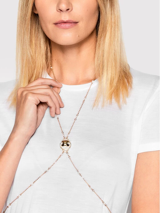 Elisabetta Franchi Γυναίκες T-shirts T-Shirt MA-012-26E2-V180 Λευκό Regular Fit 4 Elisabetta Franchi Γυναίκες T-shirts T-Shirt MA-012-26E2-V180 Λευκό Regular Fit - Image 4