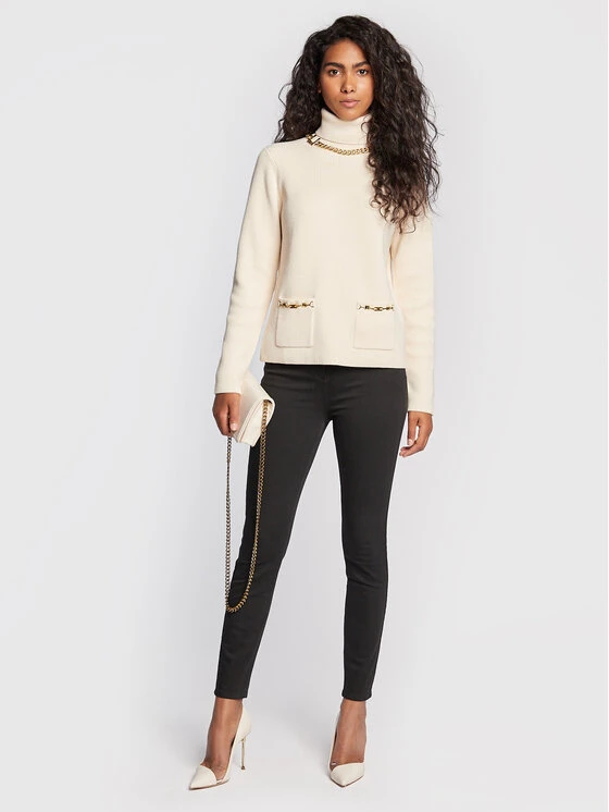 Elisabetta Franchi Γυναίκες Τζιν PJ-58S-26E2-V300 Μαύρο Super Skinny Fit 2 Elisabetta Franchi Γυναίκες Τζιν PJ-58S-26E2-V300 Μαύρο Super Skinny Fit - Image 2