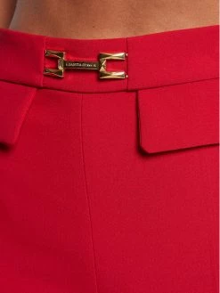 Elisabetta Franchi Γυναίκες Υφασμάτινα Παντελόνια Παντελόνι υφασμάτινο PA-023-26E2-V250 Κόκκινο Slim Fit 8 Elisabetta Franchi Γυναίκες Υφασμάτινα Παντελόνια Παντελόνι υφασμάτινο PA-023-26E2-V250 Κόκκινο Slim Fit -Elisabetta Franchi Εκπτώσεις unnamed file 786