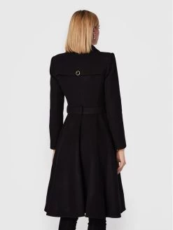 Elisabetta Franchi Γυναίκες Μεταβατικά Παλτά Μάλλινο παλτό CP-001-26E2-V1100 Μαύρο Regular Fit -Elisabetta Franchi Εκπτώσεις unnamed file 79