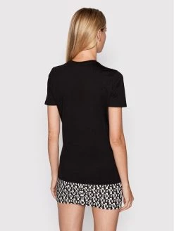 Elisabetta Franchi Γυναίκες T-shirts T-Shirt MA-36N-26E2-V140 Μαύρο Regular Fit -Elisabetta Franchi Εκπτώσεις unnamed file 815