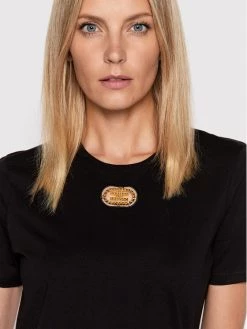 Elisabetta Franchi Γυναίκες T-shirts T-Shirt MA-36N-26E2-V140 Μαύρο Regular Fit -Elisabetta Franchi Εκπτώσεις unnamed file 816