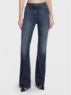 Elisabetta Franchi Γυναίκες Bootcut Τζιν PJ-67I-26E2-V290 Μπλε Slim Fit
