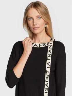 Elisabetta Franchi Γυναίκες Πουλόβερ MK-38S-26E2-V270 Μαύρο Regular Fit -Elisabetta Franchi Εκπτώσεις unnamed file 843