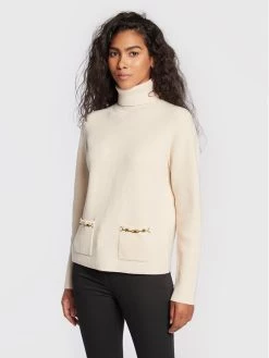 Elisabetta Franchi Γυναίκες Ζιβάγκο MK-49S-26E2-V350 Μπεζ Regular Fit