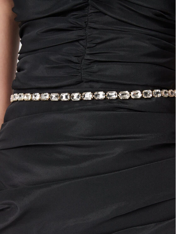 Elisabetta Franchi Γυναίκες Κοκτέιλ Φορέματα Φόρεμα κοκτέιλ AB-304-27E2-V480 Μαύρο Slim Fit 5 Elisabetta Franchi Γυναίκες Κοκτέιλ Φορέματα Φόρεμα κοκτέιλ AB-304-27E2-V480 Μαύρο Slim Fit - Image 5