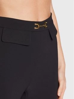 Elisabetta Franchi Γυναίκες Υφασμάτινα Παντελόνια Παντελόνι υφασμάτινο PA-023-26E2-V250 Μαύρο Slim Fit -Elisabetta Franchi Εκπτώσεις unnamed file 909