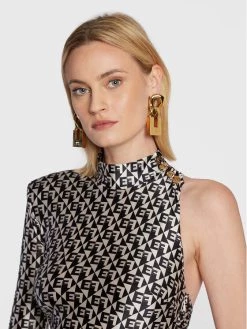 Elisabetta Franchi Γυναίκες Κοκτέιλ Φορέματα Φόρεμα κοκτέιλ AB-209-26E2-V340 Μαύρο Slim Fit -Elisabetta Franchi Εκπτώσεις unnamed file 926