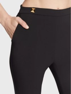 Elisabetta Franchi Γυναίκες Παντελόνια Chinos Παντελόνι Chino PA-022-26E2-V260 Μαύρο Slim Fit -Elisabetta Franchi Εκπτώσεις unnamed file 967