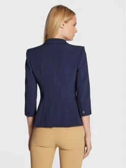 Elisabetta Franchi Γυναίκες Σακάκια & Μπλέιζερ Μπλέιζερ GI-030-26E2-V500 Σκούρο μπλε Slim Fit -Elisabetta Franchi Εκπτώσεις unnamed file 999